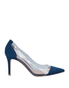 Gianvito Rossi Pumps In Dark Blue