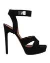 Givenchy Sandals In Black