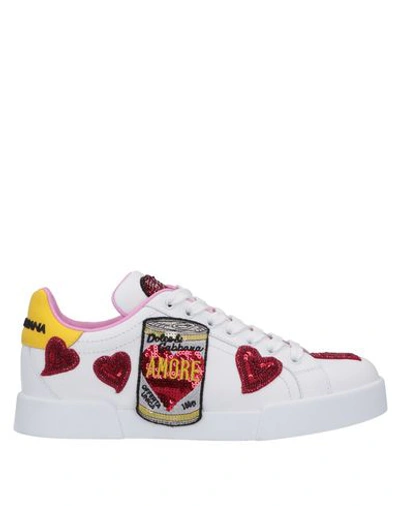 Dolce & Gabbana Sneakers In White