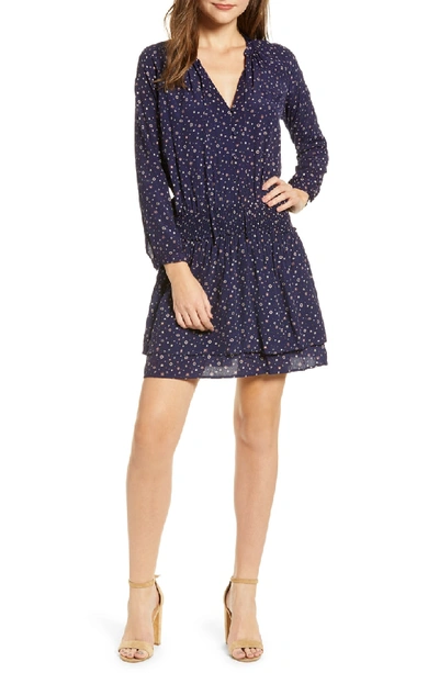 Rails Jasmine Print Dress In Navy Foulard