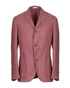 Boglioli Blazer In Maroon