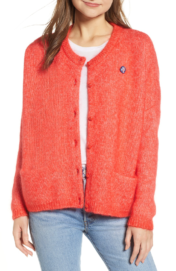 chunky boxy cardigan
