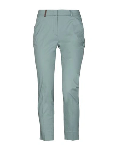 Peserico Casual Pants In Light Green