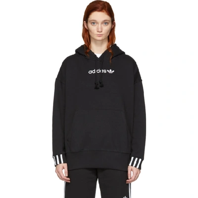 Adidas Originals Front Logo Sweater In Black