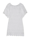 Miguelina Short Dress In White
