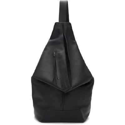 Loewe Black Anton Backpack In 1100.blk