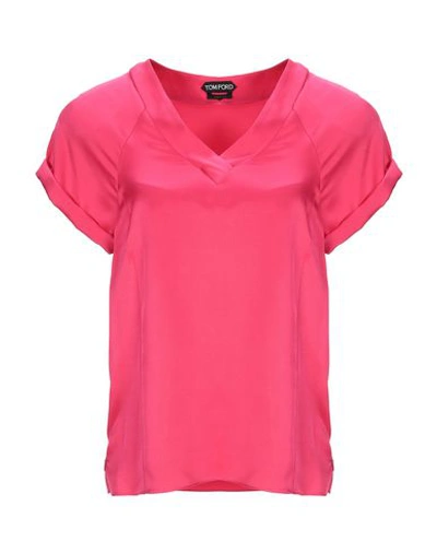 Tom Ford Blouse In Fuchsia