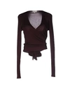 Etro Cardigan In Maroon