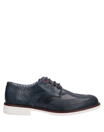 Dama Laced Shoes In Dark Blue
