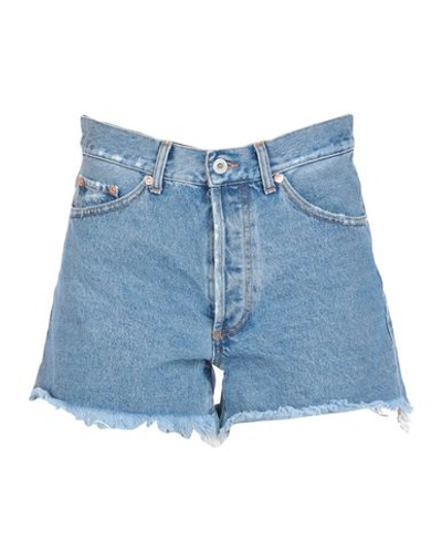 Off-white &trade; Denim Shorts In Blue