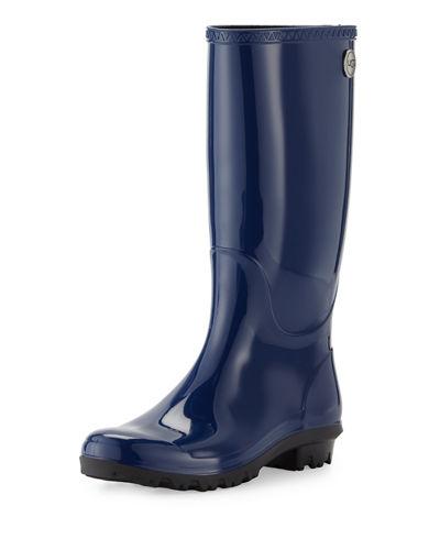 Ugg Shaye Rubber Rain Boot In Blue Jay | ModeSens