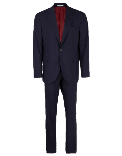 Brunello Cucinelli Travel Suit In Navy