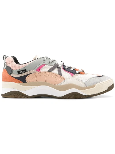 Vans Multicoloured Varix Leather And Suede Sneakers In Neutrals