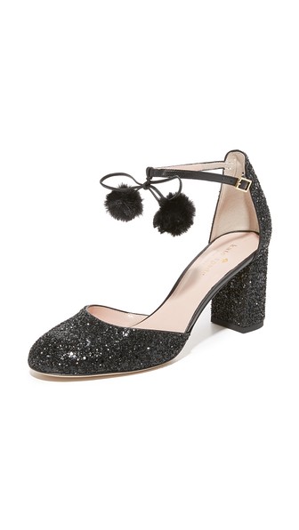 black sparkly pumps uk