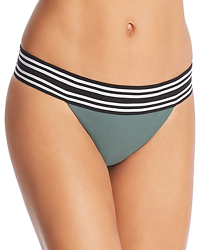 Mikoh Kaupo Full Cut Bikini Bottom In Wakame