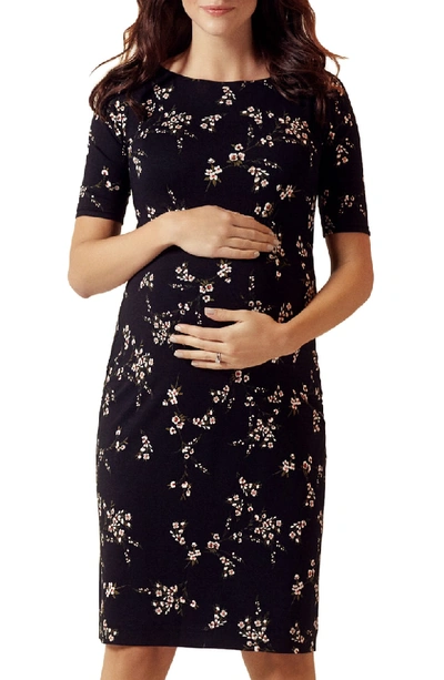 Tiffany Rose Anna Maternity Shift Dress In Night Blossom