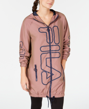 Fila Iridescent Hooded Jacket In Pink Shadow Iridescent Fila Iridescent Hooded Jacket In Pink Shadow Iridescent