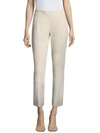 Lafayette 148 Fundamental Bi-stretch Stanton Pants In Raffia