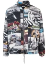 Adaptation Photographic Print Lightweight Jacket In Multicolour