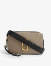 Marc Jacobs Womens Cement Multi Softshot 21 Leather Cross-body Bag