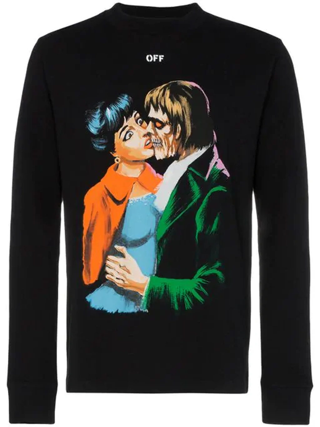 Off-White 19fw vampire kiss キス パーカー Off-white Off White Kiss