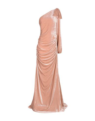 Elisabetta Franchi Long Dresses In Pale Pink | ModeSens