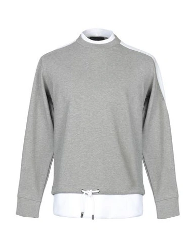 Diesel Black Gold Sweatshirts In Grey