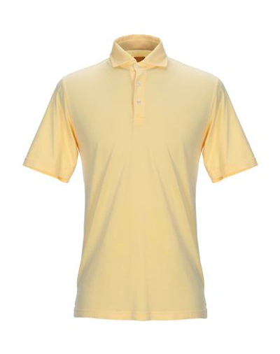 Fedeli Polo Shirt In Yellow