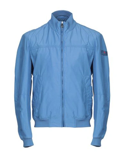 Peuterey Jackets In Azure