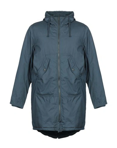 Cheap Monday Coats In Slate Blue