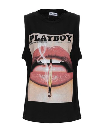 Playboy T-shirts In Black