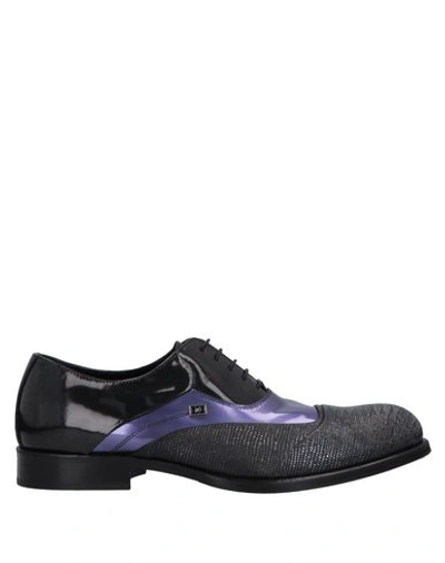 Giovanni Conti Laced Shoes In Purple