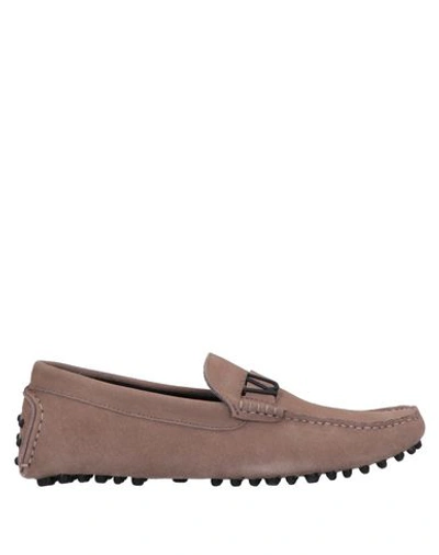 Versace Jeans Loafers In Light Brown