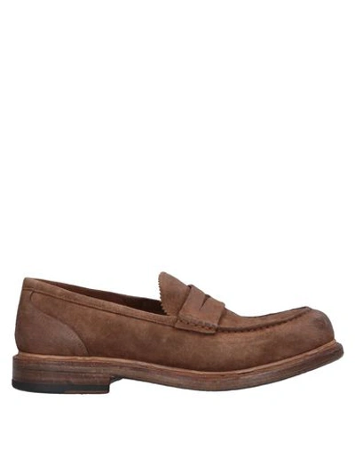 Preventi Loafers In Camel