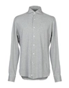 Alessandro Gherardi Solid Color Shirt In Grey