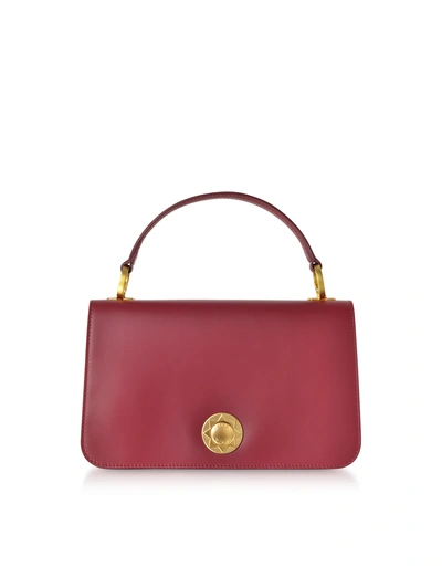 Furla Luna Small Top Handle Bag In Cherry