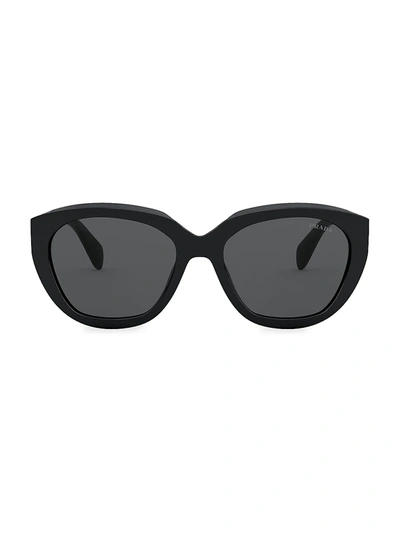 Prada Black Cat-eye Sunglasses