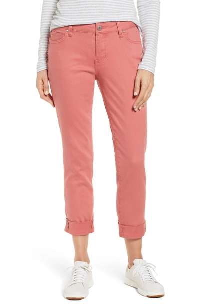Jag Jeans Carter Girlfriend Stretch Cotton Jeans In Rosehip