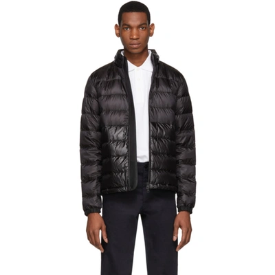 Moncler Black Down Aimar Jacket In 999.black