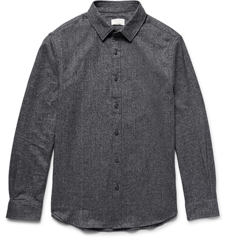 Club Monaco Slim-fit Cotton-twill Shirt | ModeSens