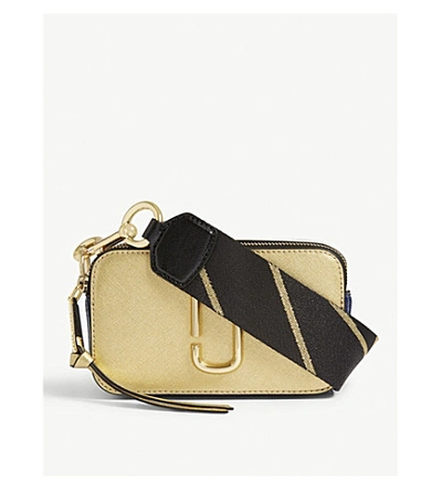 Marc Jacobs Snapshot Cross-body Bag In Gold Multi