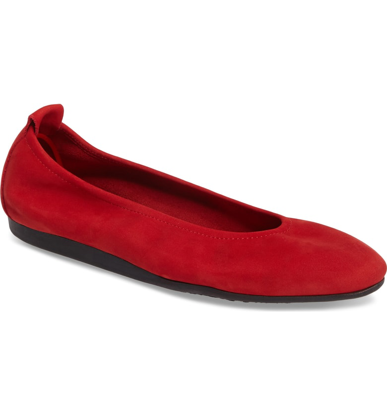 arche laius leather flat