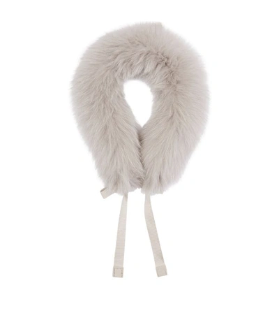 Max Mara Fox Fur Collar | ModeSens