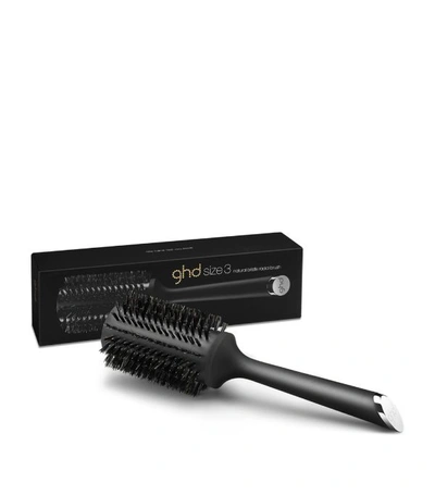Ghd Natural Bristle Brush Size 3 In White