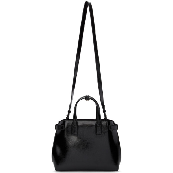 burberry small banner leather tote