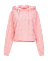 Gcds Hooded Sweatshirt In Pink