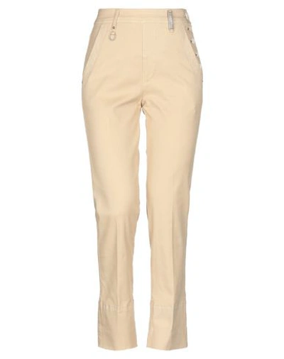 High Pants In Camel