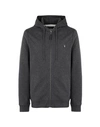 Allsaints Hooded Sweatshirt In Steel Grey