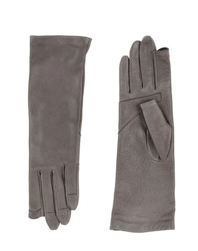 Rick Owens Gloves In Grey