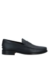 Tod's Loafers In Slate Blue